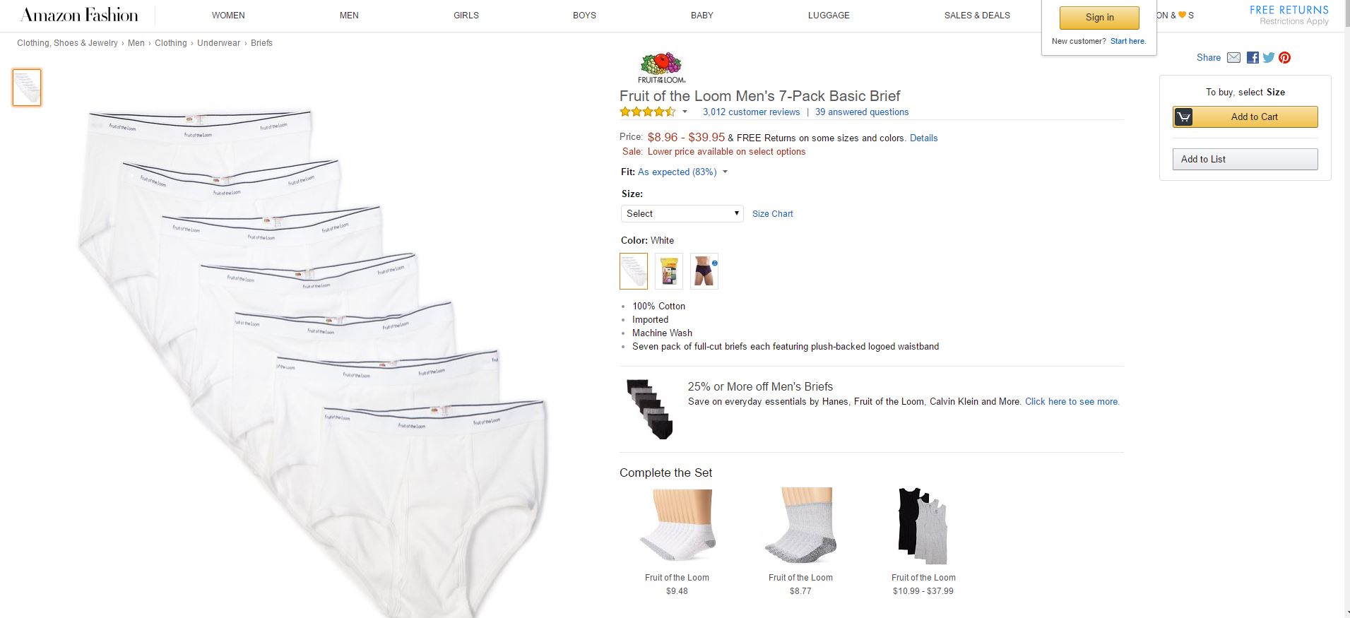Why men's underpants are 28% more profitable than women's